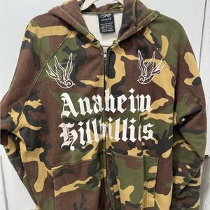 Gwen Stefani Anaheim Hillbillies hoodie size Large